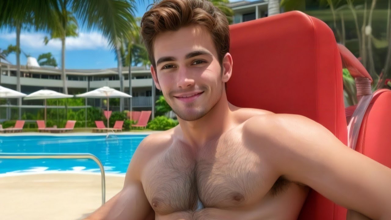 Young Men at a Resort Pool O'ahu, Hawaii YouTube