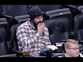 Bucks reverse cam on fans eating food is oddly interesting