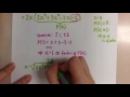 Factoring Polynomial Functions Quiz