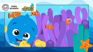 Video thumbnail of "Working Together with Clown Fish Song | Ocean Explorers | Baby Einstein Toddler & Kids Cartoons"