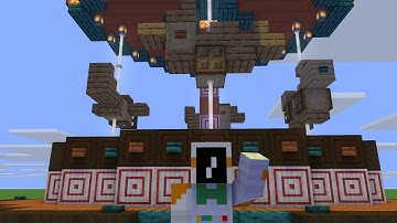 I made a WORKING minecraft carousel!