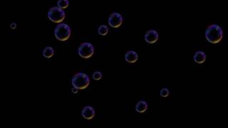 Foam Bubble Particles Animation