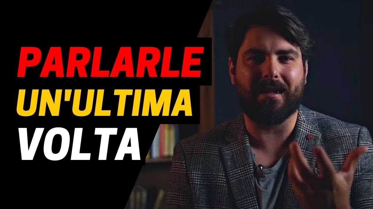 Vorrei PARLARE con la mia Ex un'ultima volta