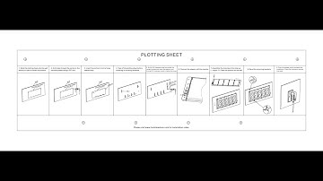 How to install Homidea LED House Numbers 3 - Mounting