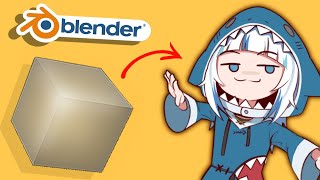 Making 3D VTuber Models in Blender (Smug Guras Head)