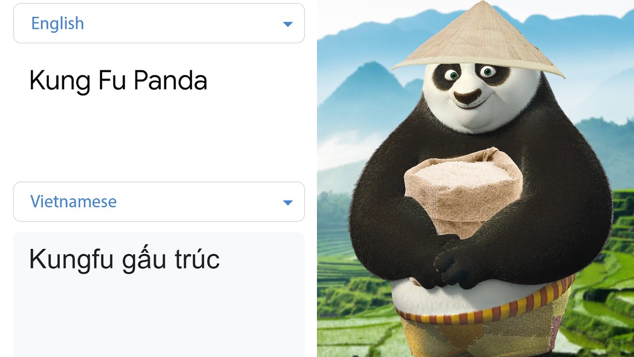 Kung Fu Panda in different languages meme Part 2 YouTube