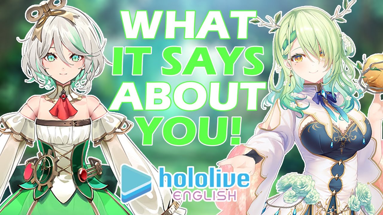 What your Hololive English Oshi says about you!