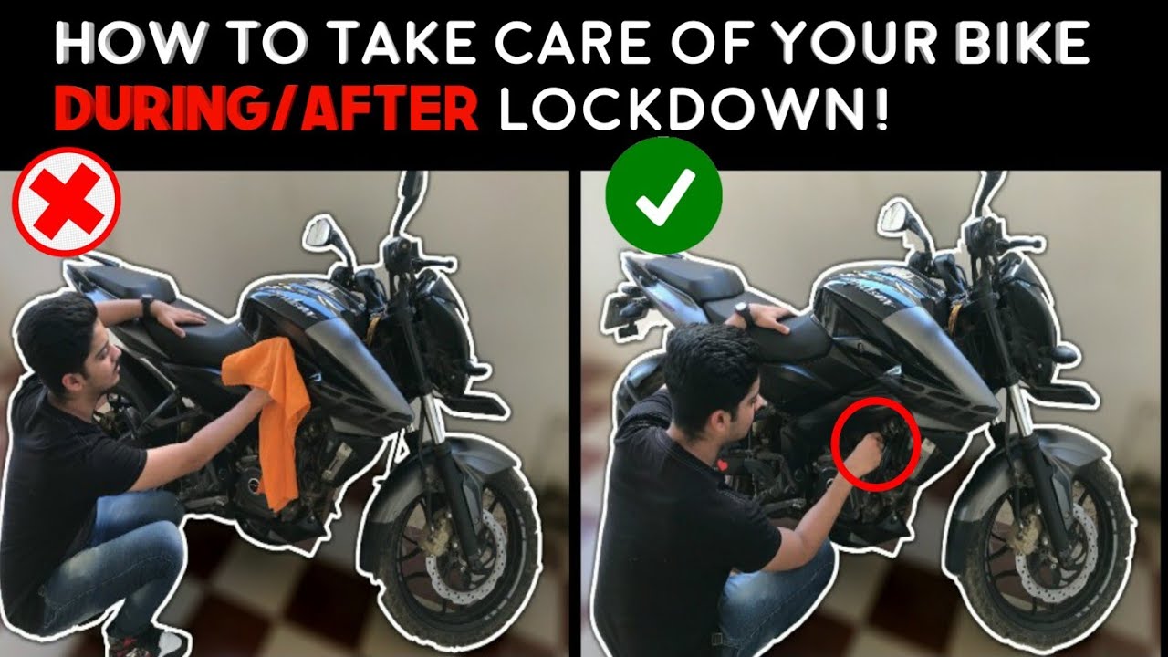 How to Maintain Your Bike During/After Lockdown | Follow These Steps | Mad Biker