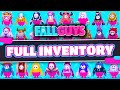 *FULL INVENTORY* 108 OUTFITS & 200+ ITEMS IN FALL GUYS!