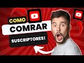COMO COMPRAR SUSCRIPTORES DE YOUTUBE DE FORMA GARANTIZADA✅ LLEGAN🚀 COMO SER VIRAL EN YOUTUBE 2025