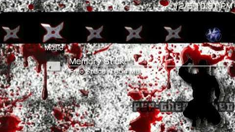 PSP Theme Ninja Theme_3 PSP-Themes.NET