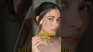 Your messy bun’s new personality trait🖇️✨#safetypinhairclip #hairaccessories