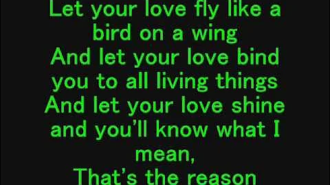 Let Your Love Flow - The Bellamy Brothers (Lyrics)