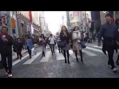 東京散歩　銀座　歩行者天国　2014.11.22 Tokyo Ginza