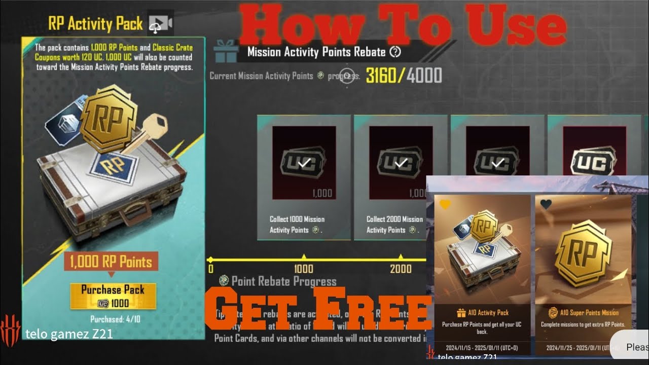 Rp Pack HOW TO USE RP ACTIVITY PACK IN PUBG MOBILE || RP ACTIVITY PACK ...