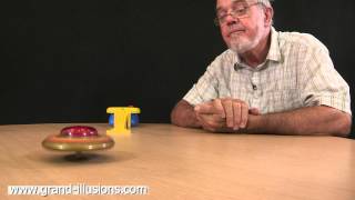 Flying Saucer Spinning Top