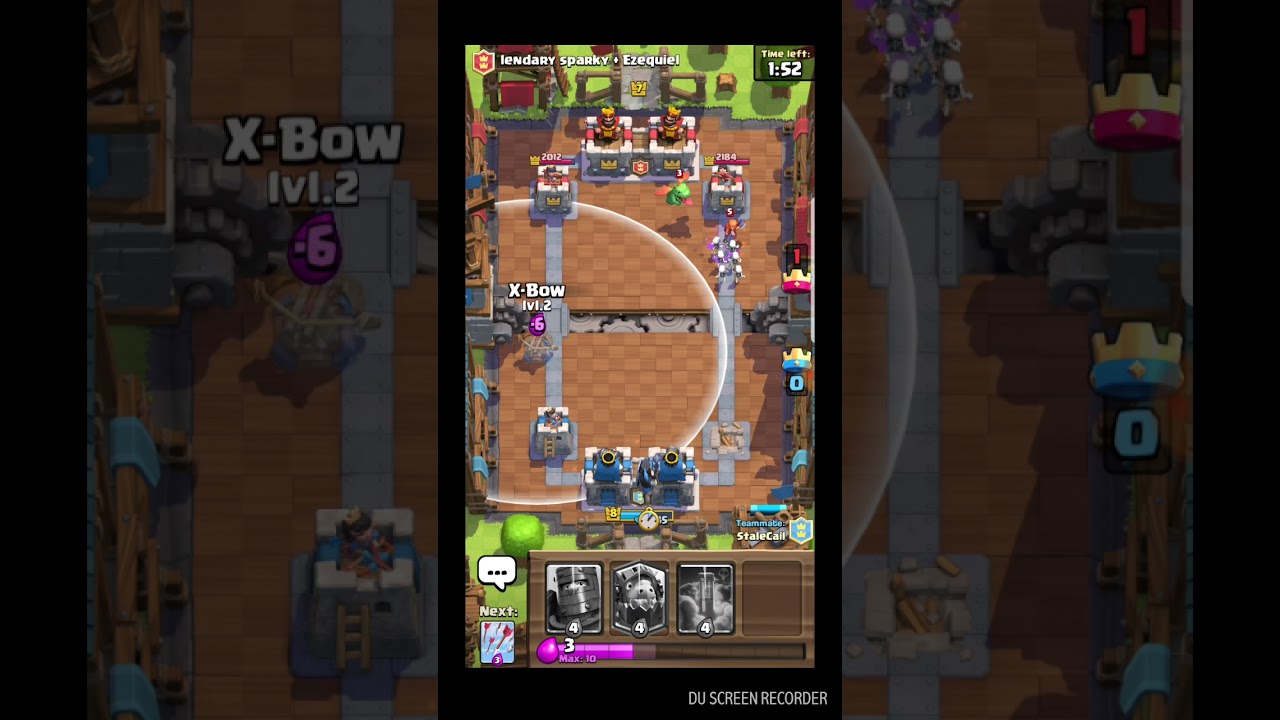 7.0 vs 1.7 elixir deck in clash royale Clash Royale The Double Dragon and x-bowl deck - YouTube