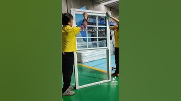 Custom aluminum single hung window test#custom #windows #test #modern #popular #trending #fyp #usa