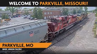 LIVE RAILCAM: Parkville, Missouri, USA | Virtual Railfan