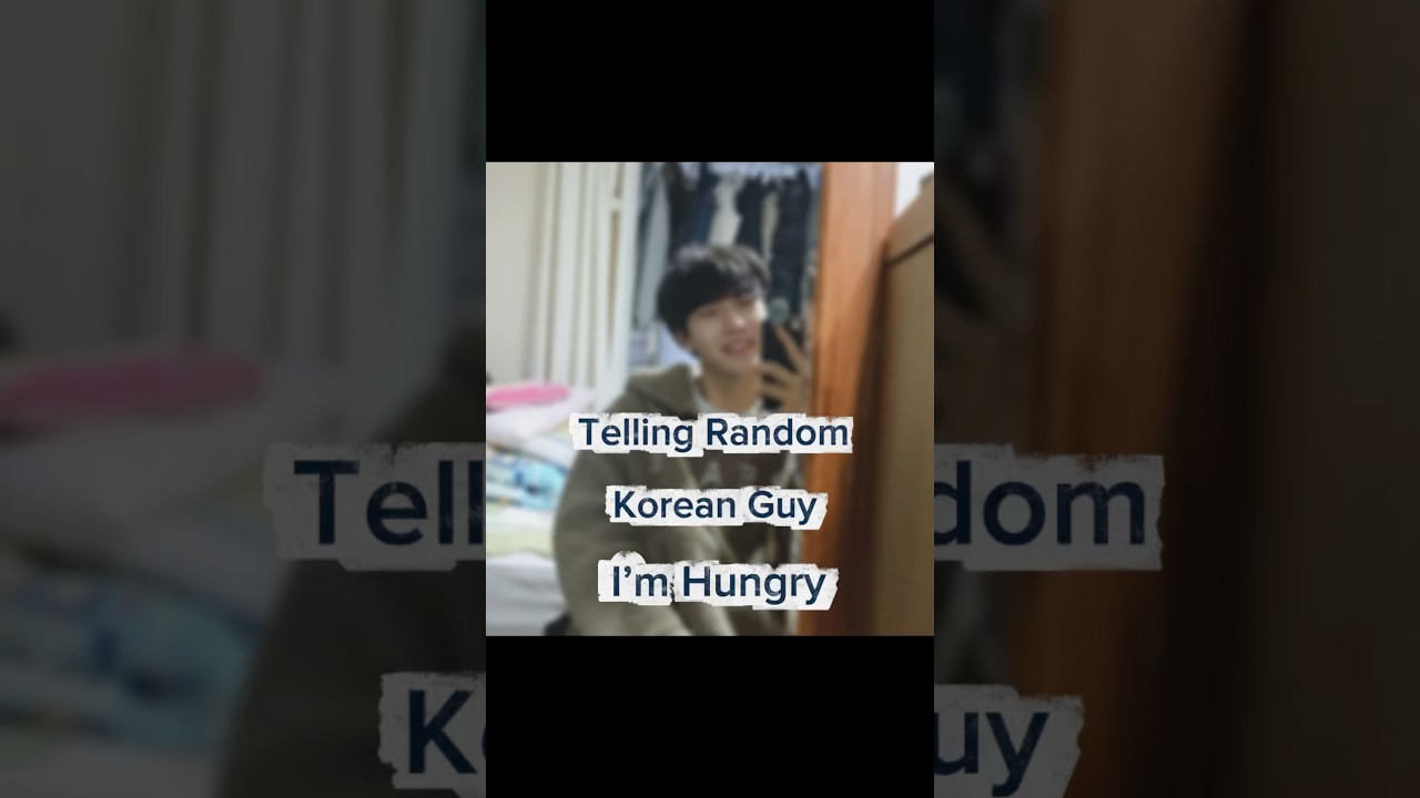 Random chat prank “I’m Hungry”🤣  