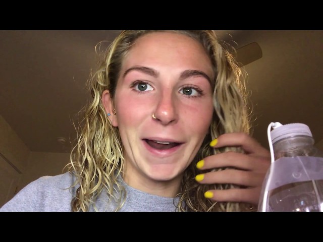 ASMR retainer talking, grapes, skincare