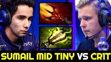 SUMAIL Mid vs CR1T — Old Meta Dagon Tiny 7.29b Dota 2
