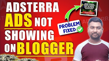 😁Problem Fixed ✅ Why Adsterra Ads Not Showing On Blogger | Adsterra Ads Problem - SmartHindi