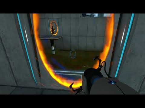 Portal 1 - Test Chamber 08 - Gameplay
