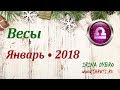 Весы, гороскоп Таро на Январь 2018