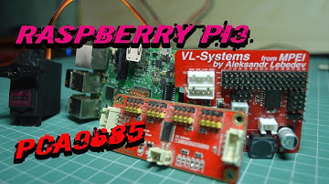 PCA9685 и Raspberry подключение сервопривода MG996