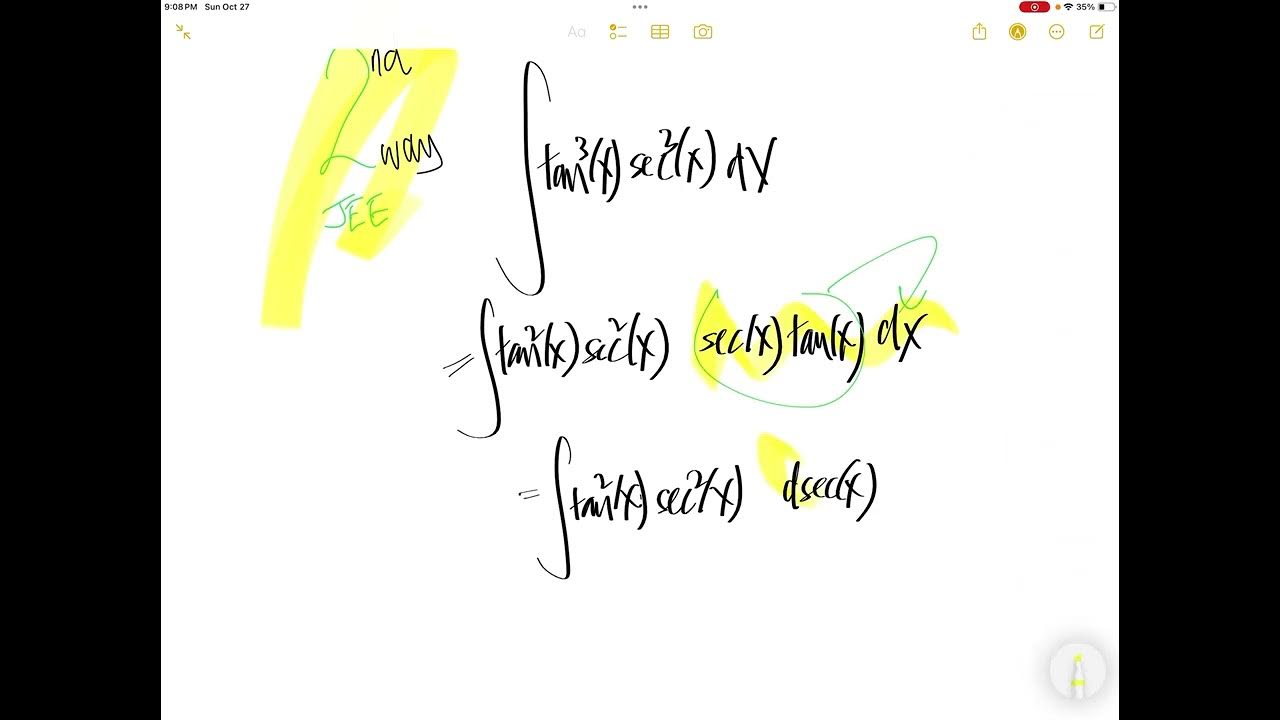 JEE 2nd Way Trig Integral Tan 3 x Sec 2 x Dx YouTube jee-2nd-way-trig-integral-tan-3-x-sec-2-x-dx-youtube