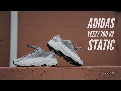 Đập Hộp + Đánh giá + On Feet đôi Adidas Yeezy 700 V2 Static - Hung Dinh