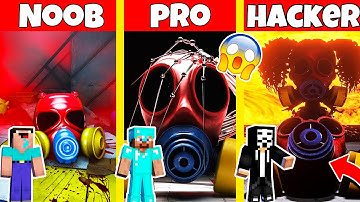 POPPY PLAYTIME CHAPTER 3 PROTOTYPE 1006 GASM MASK HOUSE BUILD CHALLENGE - NOOB vs PRO vs HACKER /