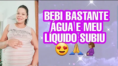 O que posso fazer para aumentar o líquido amniótico?