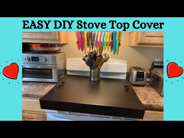 How to make a stove cover out of wood