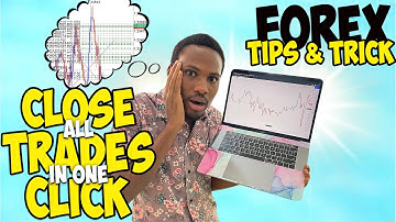 How To Close All Trades in One Click on MT4