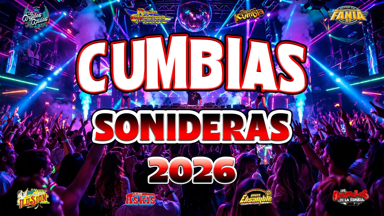 CUMBIAS MIX PARA BAILAR 2026 - SONORA DINAMITA, LOS ANGELES DE CHARLY VS LOS ANGELES AZULES