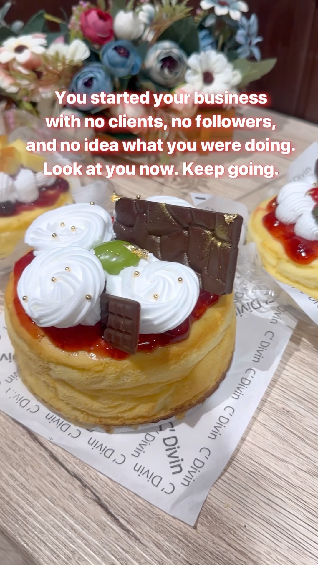 When you start a business with no clients, no followers and no