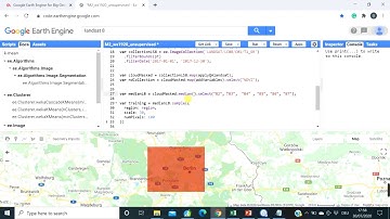Unsupervised image classification in Google Earth Engine