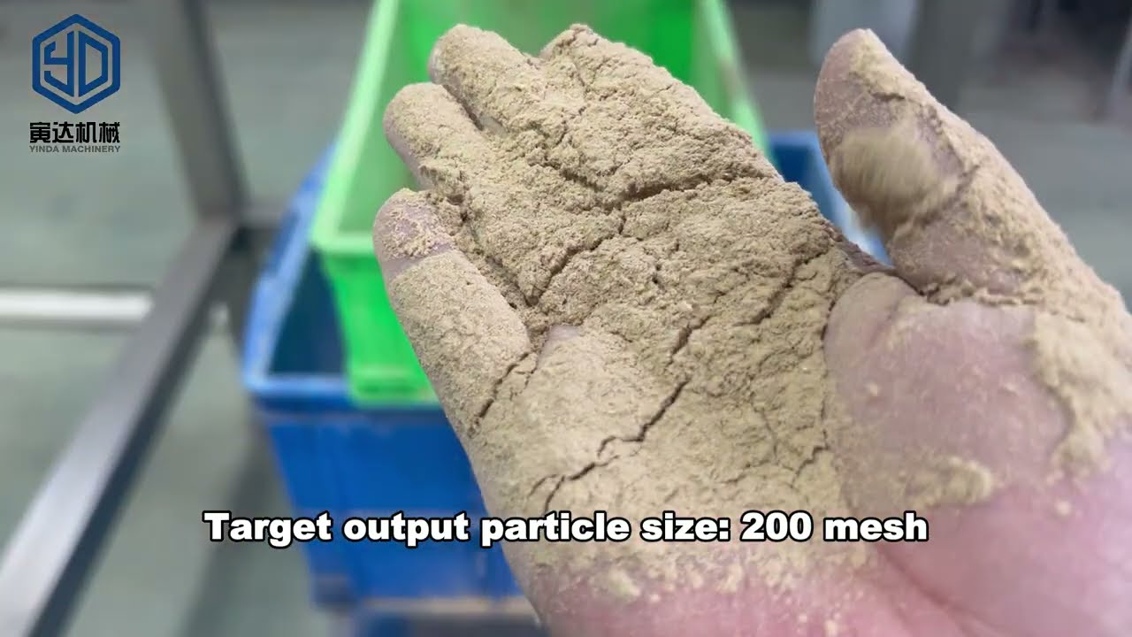 200 Mesh Rice Husk Powder Grinding Machine | ACM Mill for Biomass & Fertilizer