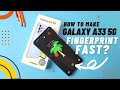 How To Make Samsung Galaxy A33 5G Finger Print Sensor Fast?