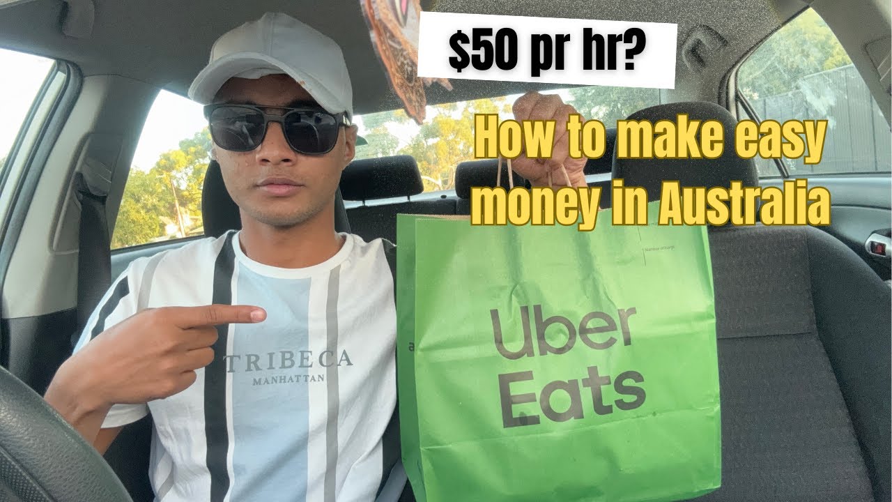 How to earn 50 dollars pr hr in Australia Adelaide||Uber eats|| Azan ...
