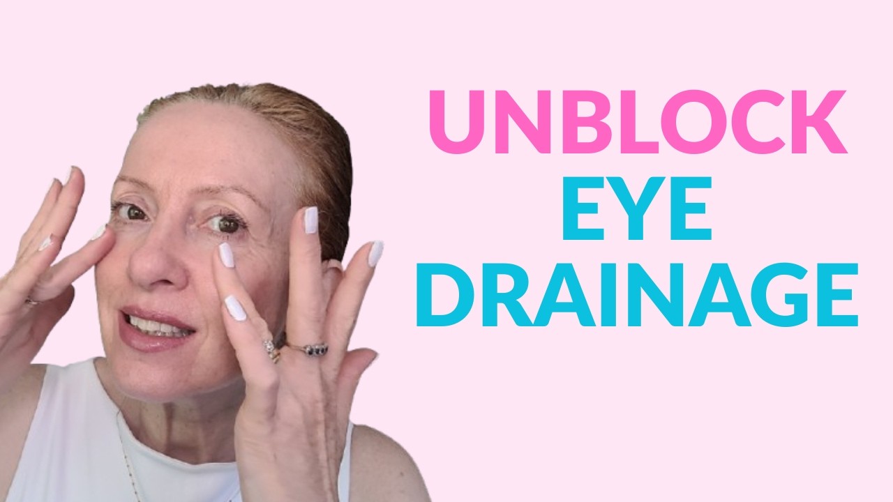 Your Puffy Eyes Aren’t Aging - Stuck Fascia is Blocking Drainage (Release It Naturally) 🌿