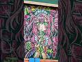 【黒板アートリクエスト】 チョークで ルビィちゃんかいてみた #黒澤ルビィ #ルビィちゃん #黒板アート #チョークアート #chalkart #ラブライブ #aiscream