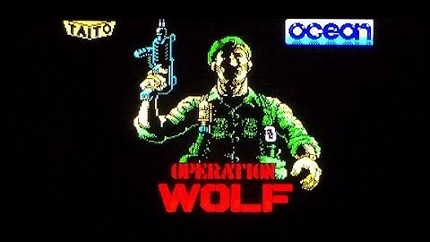 Operation Wolf  - ZX Spectrum Vs Commodore 64
