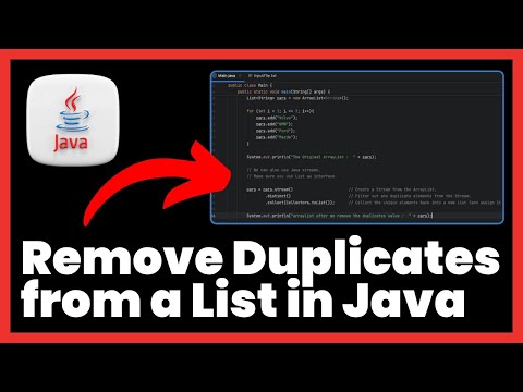 How to Remove Duplicates from a List in Java | FULL GUIDE