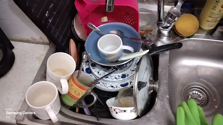 Dishwashing ASMR | Relaxing Hand Wash with Soothing Water Sounds