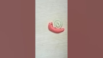 My first ANIMATION! #claymation #stopmotion #animation #snail #clay #createwithhajara