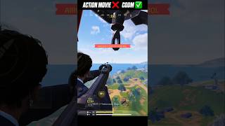 Action Movie❌  COD Mobile✅ #codmobile #codm #gamingshorts