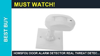 HOMSFOU Door Alarm Detector Real Threat Detection Review 2026